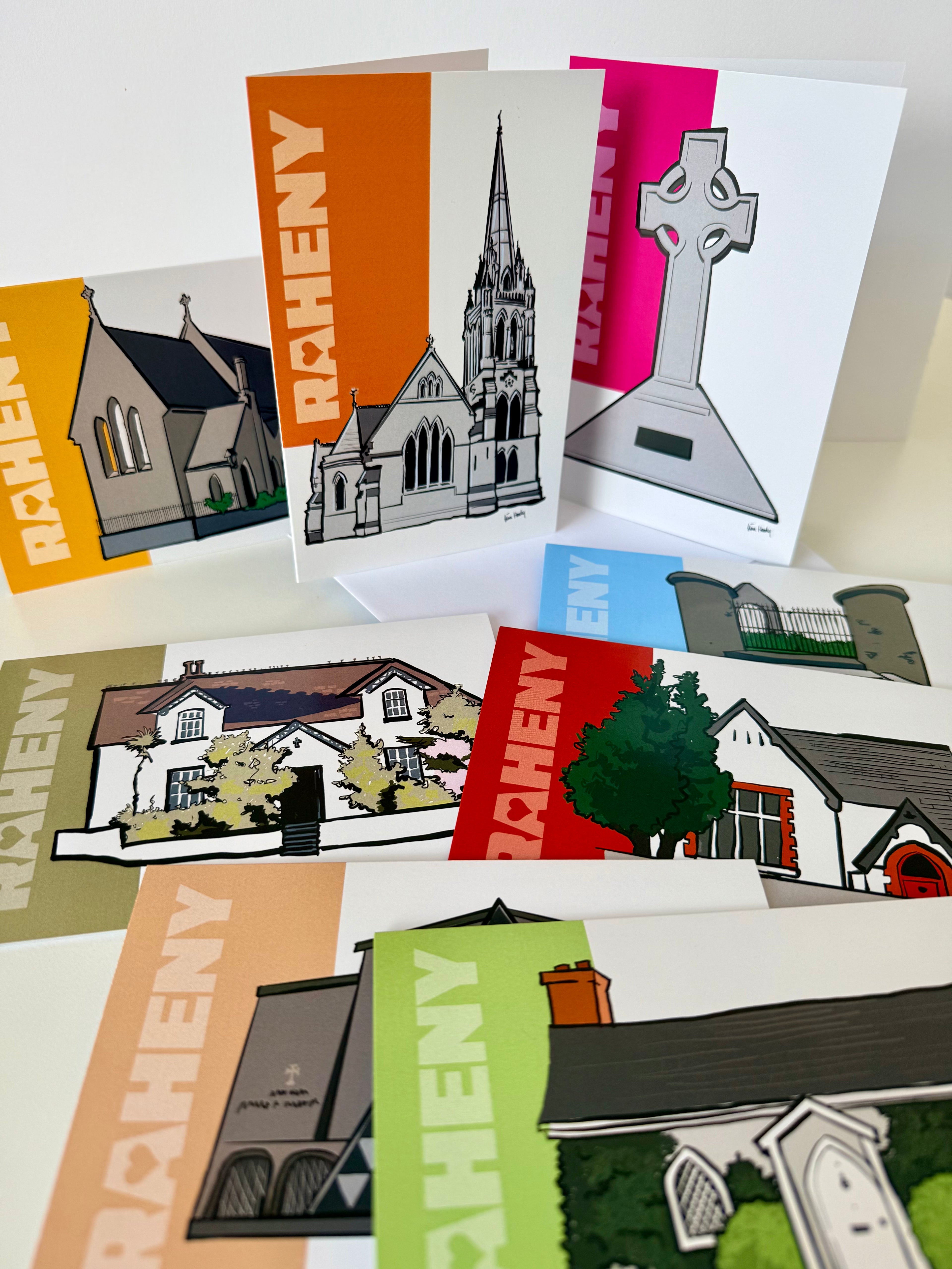 Raheny, Illustrated: A Limited-Edition Set of 8 Original Cards
